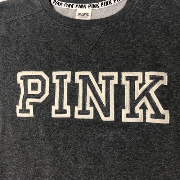 PINK BY VICTORIA’S SECRET Crew Logo Sweatshirt - Picture 3 of 6